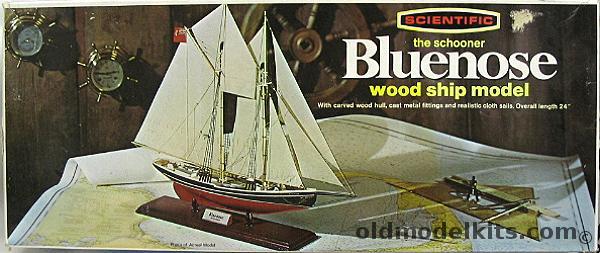 Scientific Schooner Bluenose, 164 plastic model kit